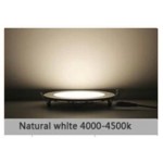 Downlight panel Redondo 225mm LED 18W Blanco Neutro, desde 4,90€/ud